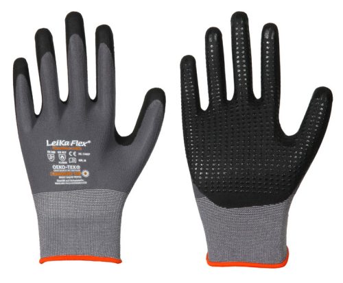 Nylon Feinstrickhandschuh Innenhand genoppt