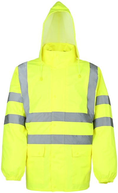 Warnschutz-Regenjacke