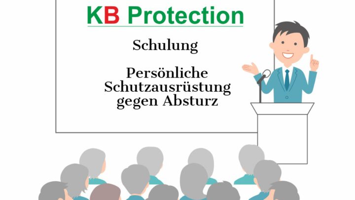 Schulung  Persönliche Schutzausrüstung gegen Absturz